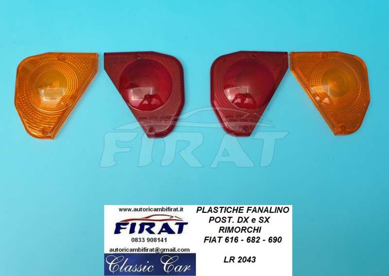 PLASTICHE FANALINO FIAT 616 - 682 - 690 POST. DX E SX (2043) - Clicca l'immagine per chiudere